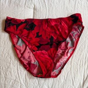 Newport News Sun Streak Red Bikini Bottom